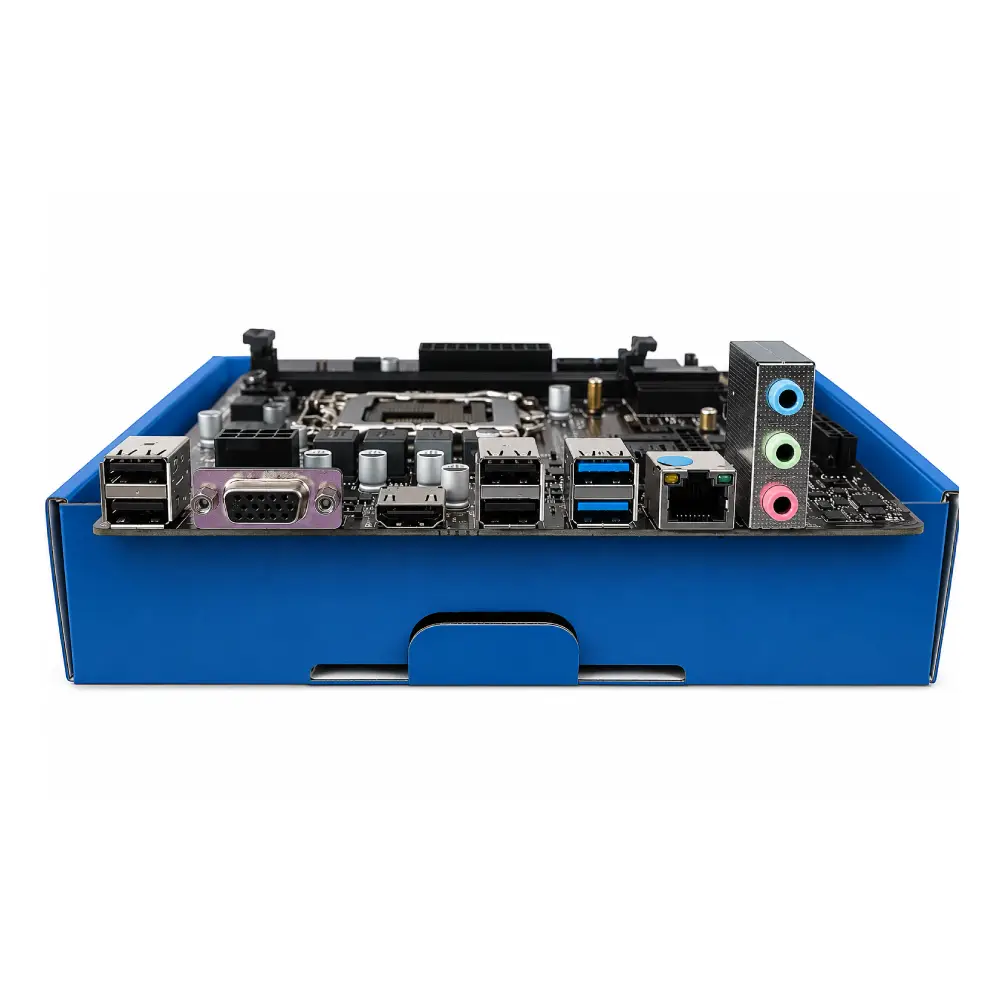 Consistent H310C DDR4 Motherboard For Intel 6th to 9th Gen With NVMe view 3